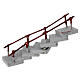 Geschwungene Treppe, Krippenzubehör, neapolitanische Krippe, für 8–10 cm Krippe – 5 × 12 cm s1