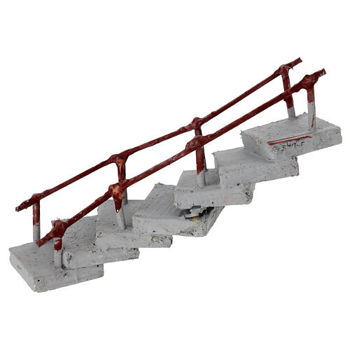 Scala curva 5x12 cm presepe napoletano 8-10 cm 1