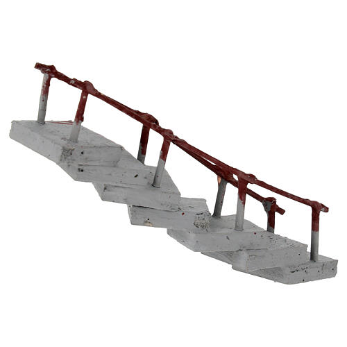 Scala curva 5x12 cm presepe napoletano 8-10 cm 3