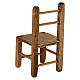 Silla 10x5x5 cm para belén napolitano 10-12 cm s3