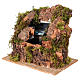 Cascade nativity scene with 2 levels 10-12 cm Neapolitan nativity scene 20x20x15 cm s2