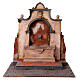 Theatrical set with fountain, 75x70x50, for 30-40 cm Neapolitan Nativity Scene s1