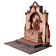 Theatrical set with fountain, 75x70x50, for 30-40 cm Neapolitan Nativity Scene s3