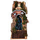 Cascata animada 12x18x27 cm com ponte para Presépio Napolitano 8-10 cm