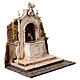 Fontaine avec ange 40x45x30 cm crèche napolitaine 20-25 cm s5