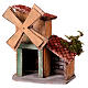 Mulino a vento modelli assortiti 20x15x10 cm presepe napoletano 10 cm s6