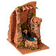 Fontaine crèche avec jet d'eau pour personnages de 10-12 cm 20x15x20 cm s4