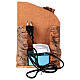 Fontana presepe 10-12 cm a getto d'acqua 20x15x20 cm s5