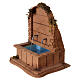 Fontaine en liège 23,5x20x17 cm crèche napolitaine 10-14 cm s2