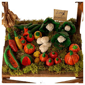 Fruit stand for 20 cm Neapolitan Nativity Scene, 40x20x20 cm