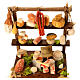 Étalage charcuterie et fromages 30 cm crèche napolitaine 30x20x15 cm s2