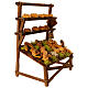 Bread stall for 14-16 cm Neapolitan Nativity Scene, 35x25x20 cm s3