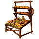 Bread stall for 14-16 cm Neapolitan Nativity Scene, 35x25x20 cm s4