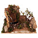 Fontaine animée modèles différents 24x20x17 cm crèche napolitaine 8-10 cm