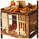 Chicken and hens stall for 20 cm Neapolitan Nativity Scene, 40x15x10 cm s4