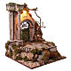 Temple with double staircase, 45x40x40 cm, for 12 cm Neapolitan Nativity Scene s4