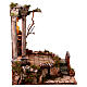 Temple with double staircase, 45x40x40 cm, for 12 cm Neapolitan Nativity Scene s5