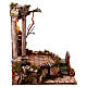 Two-column temple scenography 45x40x40 cm Neapolitan nativity scene 12 cm s5