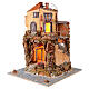 Crèche style XVIIIe îlot mer 55x40x45 cm crèche napolitaine 10-12 cm s3