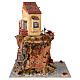 Crèche style XVIIIe îlot mer 55x40x45 cm crèche napolitaine 10-12 cm s7