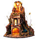 Cascata angolare stile 700 65x40x40 presepe napoletano 10-12 cm s1