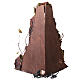 Angular waterfall house 1700s, 65x40x40 cm Neapolitan nativity scene 10-12 cm s6