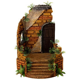 Cliff with door for 10-12 cm Neapolitan Nativity Scene