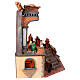 Small village with fountain, 60x40x45 cm, Neapolitan Nativity Scene with 10-12 cm figurines s9