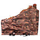 Presepe case con fontana 50x60x35 cm presepe napoletano 10-12 cm s5