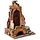 Temple 60x45x35 cm pour figurines 20-25 cm crèche napolitaine s4