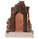 Temple figure 60x45x35 cm for 20-25 cm Neapolitan nativity shepherds s6