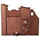 Scena presepe stile 700 con terrazzo 50x60x40 cm presepe napoletano 10-12 cm s7