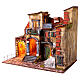 18th century style nativity scene with terrace 50x60x40 cm Neapolitan nativity 10-12 cm s5