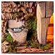 Natività con fontana 10-12 cm presepe napoletano 20x30x20 cm s2