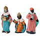 Neapolitan Nativity set of 11 pieces, 10 cm terracotta characters s3
