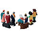 Belén napolitano 11 estatuas terracota 10 cm s6