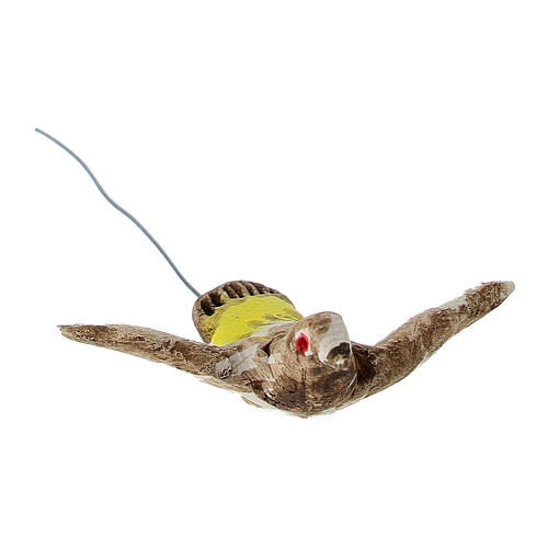 Flying bird figurine for nativity scene 2.5 cm 2
