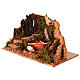 Efekt ognia do szopki 8 cm - otoczenie 10x20x12 cm s2