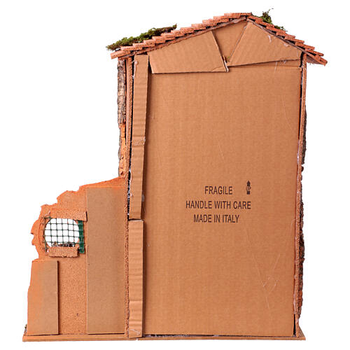 Shepherd setting 50x45x20 cm Neapolitan nativity scene 20 cm 4