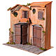 Shepherds' houses, 55x55x30 cm, setting for 20 cm Neapolitan Nativity Scene s2