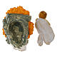 Resin Baby Jesus in crib, 6 cm s8