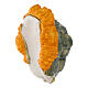 Bambinello con culla resina 6 cm  s5