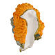Bambinello con culla resina 6 cm  s7