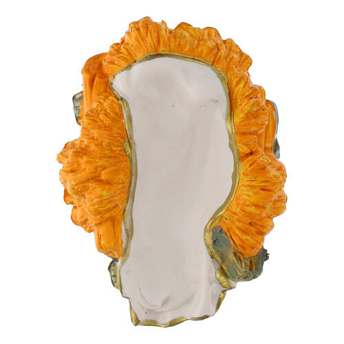 Baby Jesus with Manger Figurine in Resin 6 cm 3