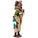 Moor carpet seller with basket and monkey for 13 cm Neapolitan Nativity Scene s3