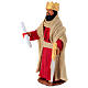 Roi Hérode parchemin épée crèche napolitaine 13 cm s2