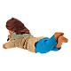 Fanciullo steso disegna 3 cm presepe napoletano 13 cm  s3
