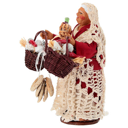 La Bella ’Mbriana, Terrakottafigur, neapolitanische Krippe, für 13 cm Krippe 3