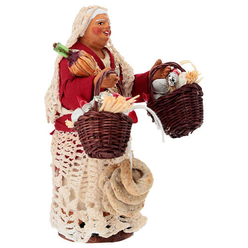 La Bella ’Mbriana, Terrakottafigur, neapolitanische Krippe, für 13 cm Krippe 4