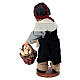 Man with hanging hen and egg basket for 10 cm Neapolitan Nativity Scene s4